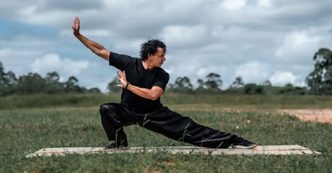 Image of someone doing Tai Chi
